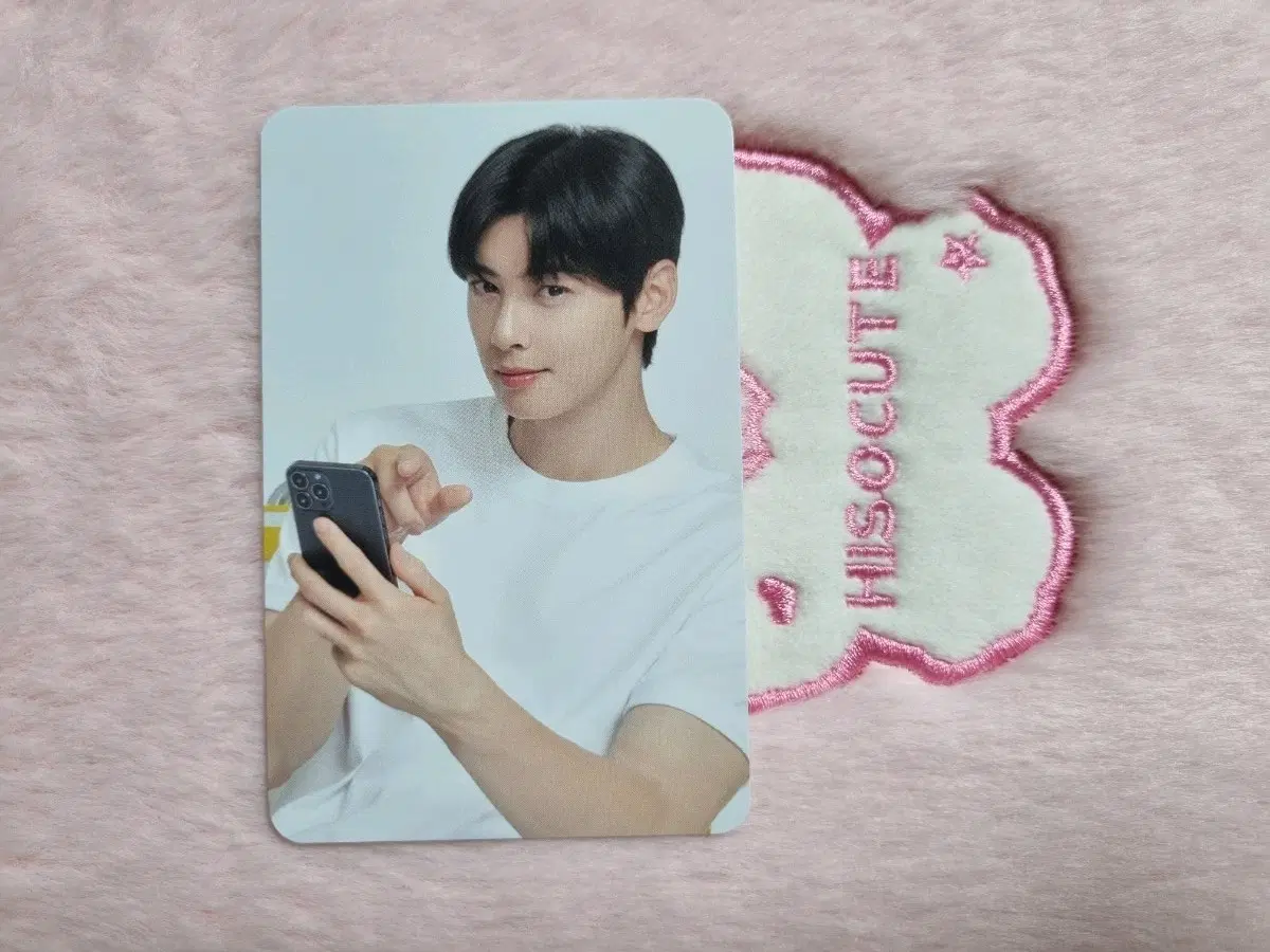차은우 노랑통닭포카