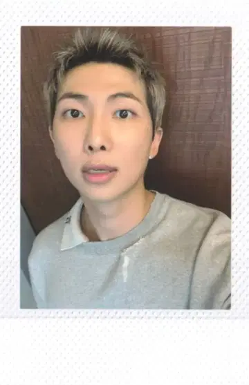 BTS 봉입 카드 RM LIGHT STICK 4 폴라로이드