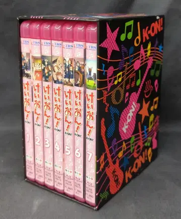 애니메이션 Blu-ray 초회 한정판 케이온! 전 7권 세트