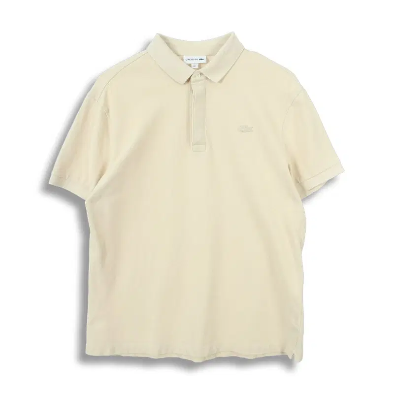 라코스테 (MEN - XL) 코튼 로고 카라넥 반팔 티셔츠
