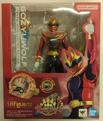 BANDAI SPIRITS S.H.Figuarts 넘버원 전대 고쥬우쟈 고쥬우울프 (최초 한정 센타이링 부속판)