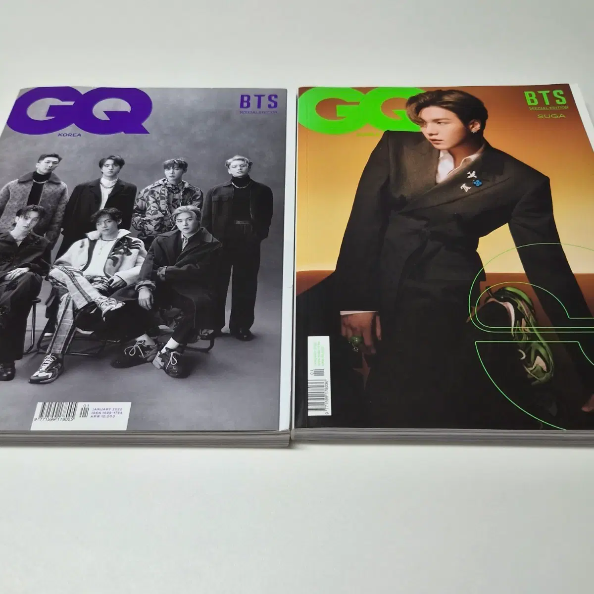 GQ KOREA BTS 스페셜 에디션 잡지 2종 판매