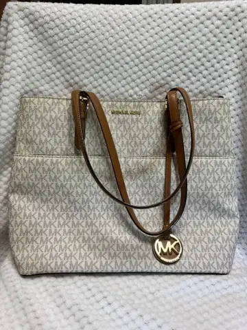 MICHAEL KORS 모노그램 토트백