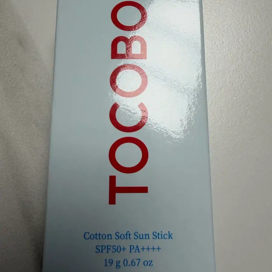토코보 코튼 소프트 선스틱 SPF50+ PA++++