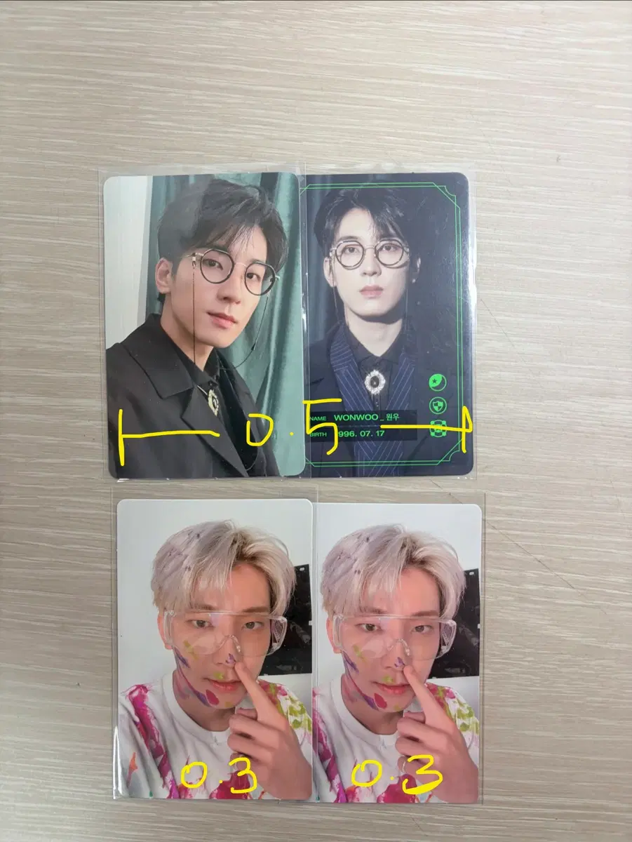 세븐틴 원우 포카 양도