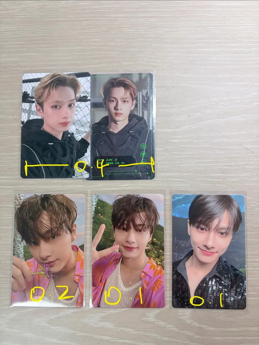 세븐틴 준 문준휘 포카 양도