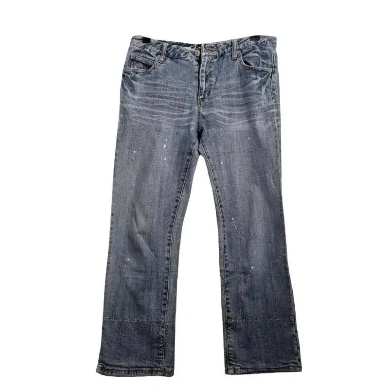 CRIME JEANS 크라임진 빈티지 워싱 데님팬츠 / 스트레이트핏 청바지 [30인치]
