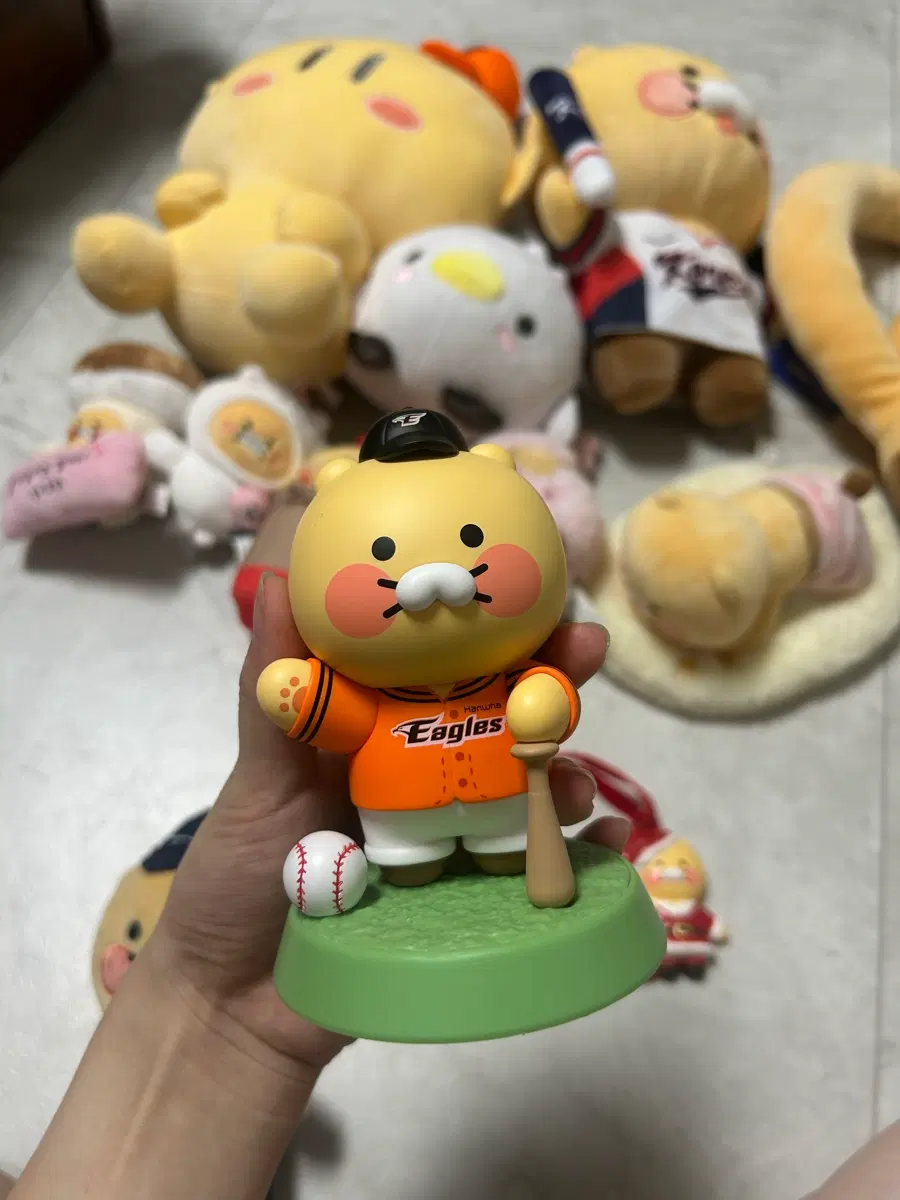 한화이글스 춘식이 피규어