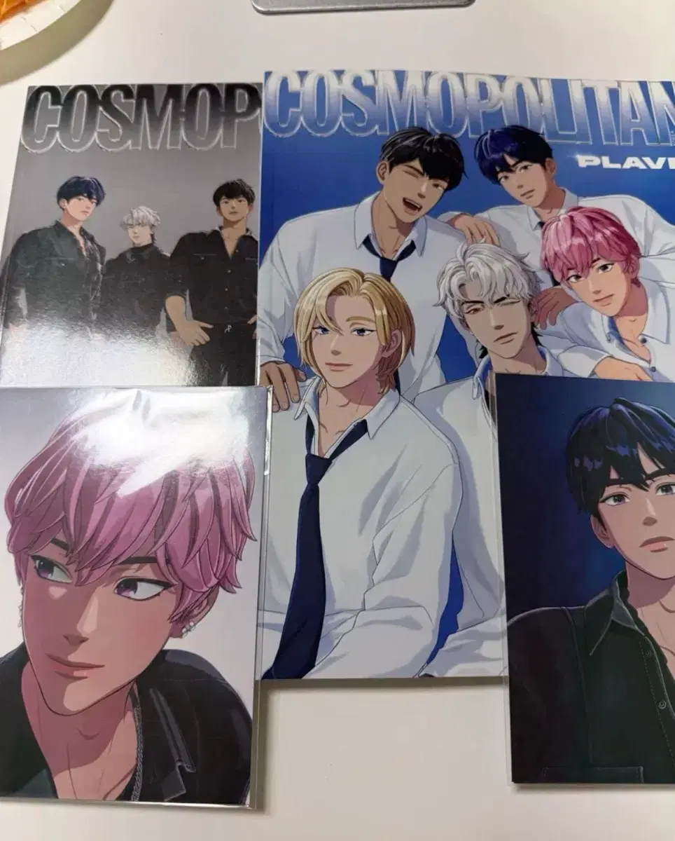 플레이브 코스모폴리탄 잡지 일괄