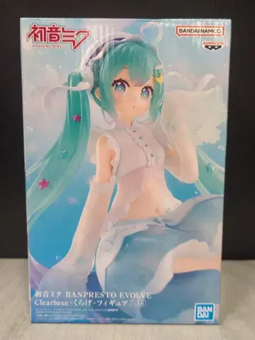 BANDAI SPIRITS BANPRESTO EVOLVE Clearluxe VOCALOID 하츠네 미쿠 해파리 피규어