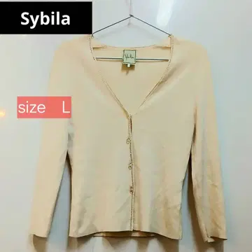Sybilla 시빌라 긴팔 가디건 아이보리 L