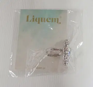 Liquem 반지 빅 비쥬 블루밍 반지 10호 프리