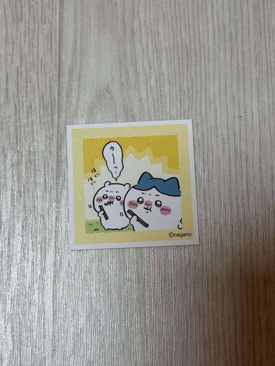 먼작귀 하치와레 치이카와 스티커