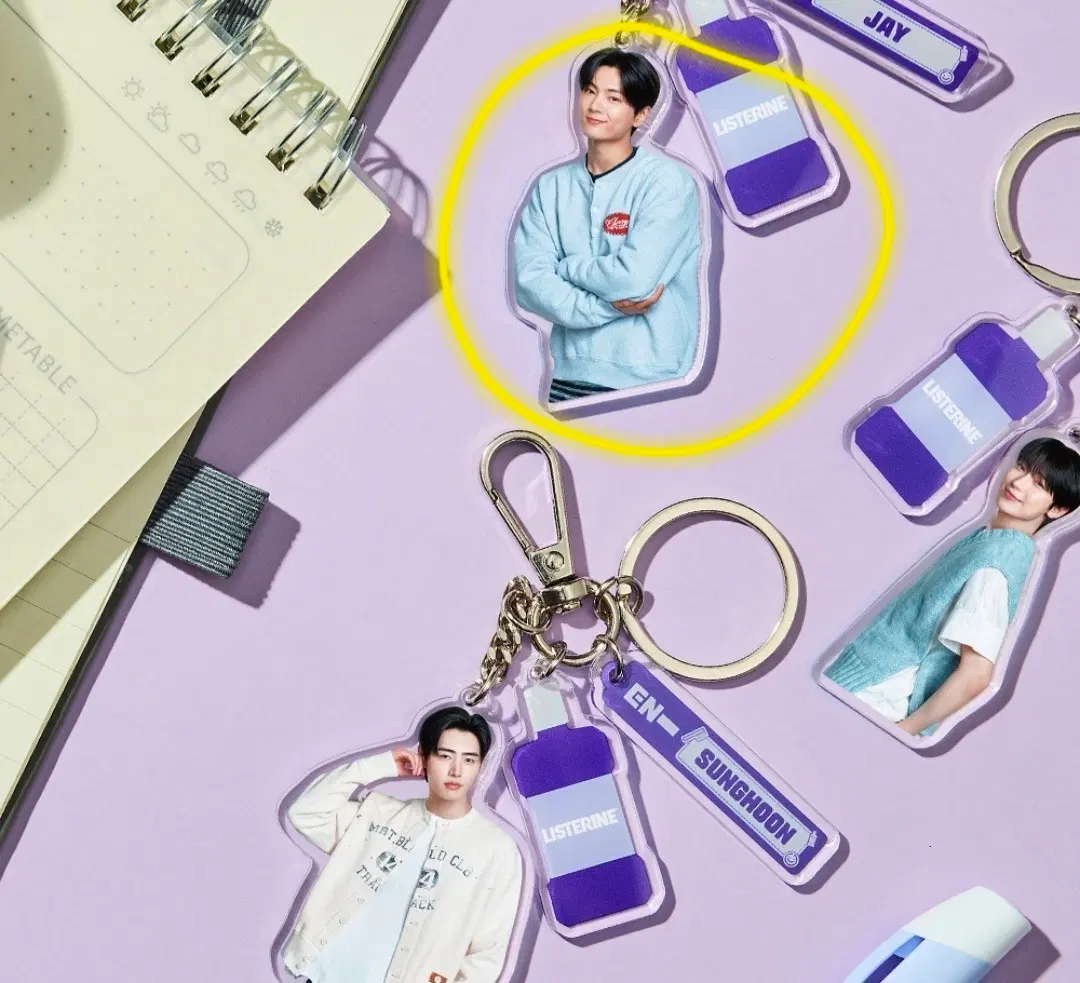 새상품 | 엔하이픈 제이 리스테린 스페셜 아크릴 키링