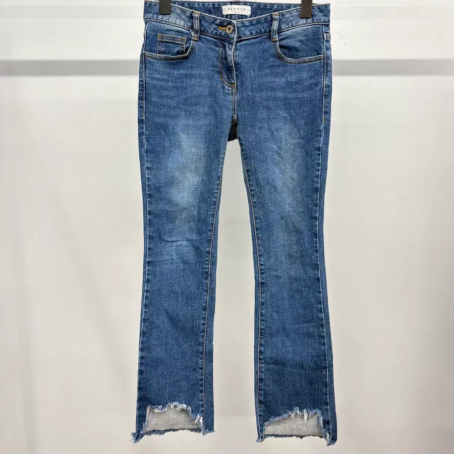 산드로 부츠컷 데님 팬츠 청바지 1사이즈