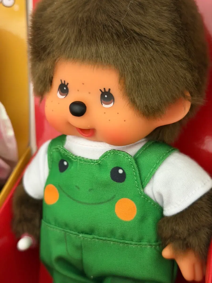 몬치치 개구리 멜빵 무료배송