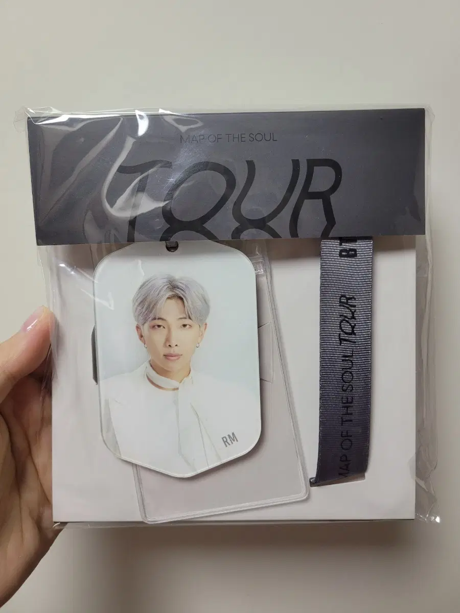 (미사용)방탄 맵솔콘 랜야드 알엠 김남준