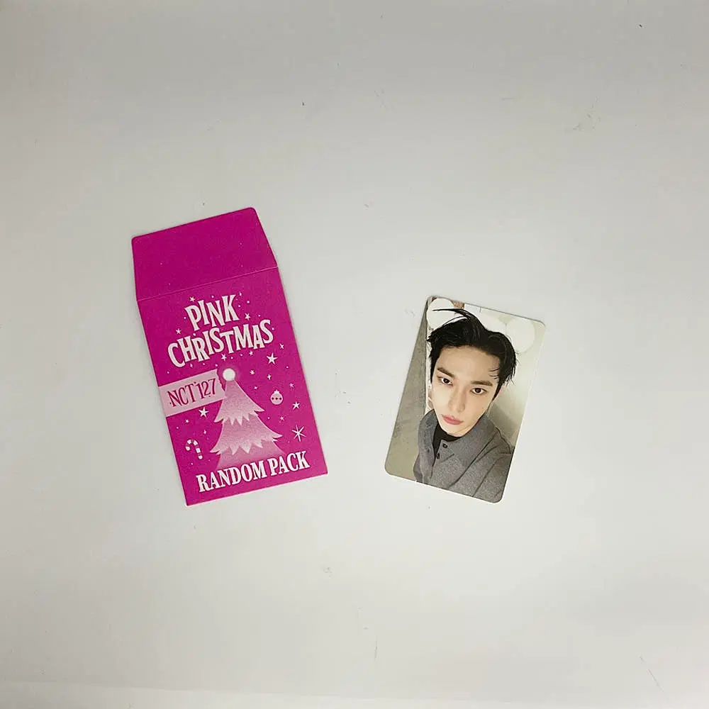 엔시티127 도영 2023 핑크 크리스마스 포토카드 포카1 NCT127 DOYOUNG 2023 PINK CHRISTMAS PHOTOCARD 1