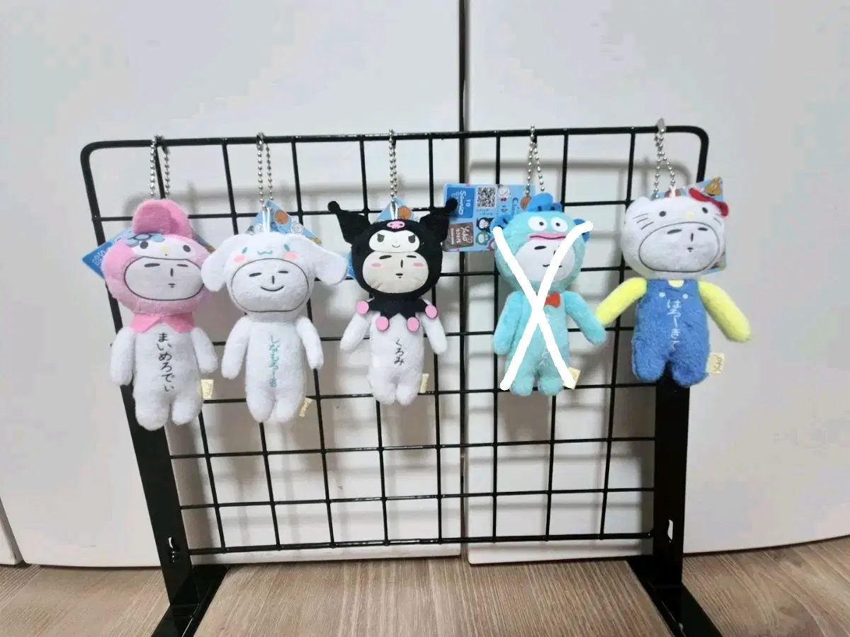 정품)하찮은 유키오 X 산리오 콜라보 인형 키링