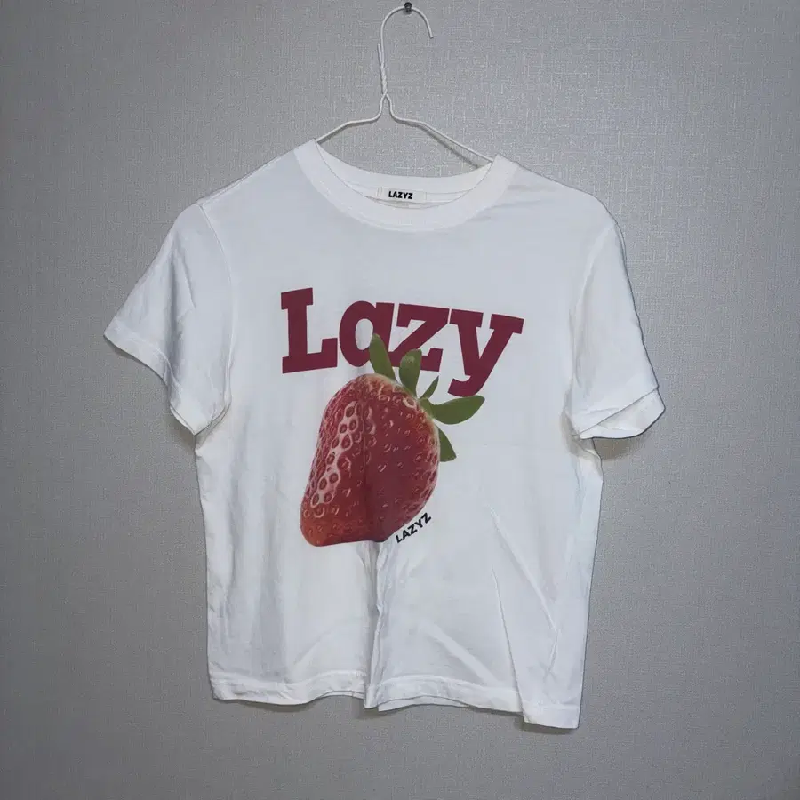 LAZYZ Lazy Strawberry Crop T-shirt