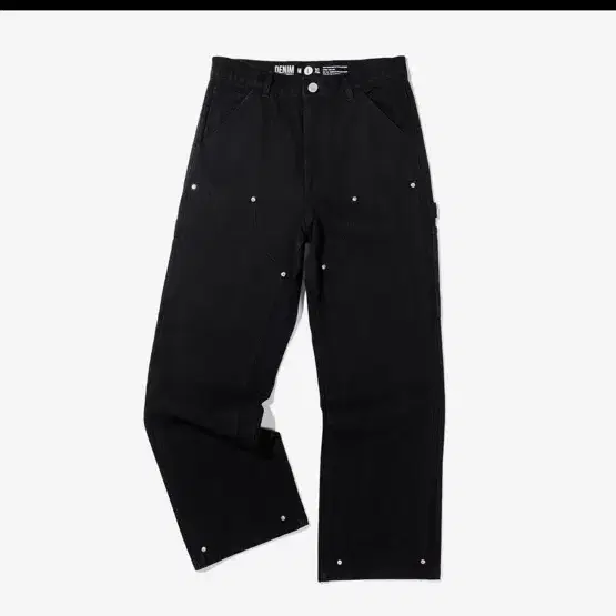 엑스트라오디너리 블랙 데님 더블니 L 구매글