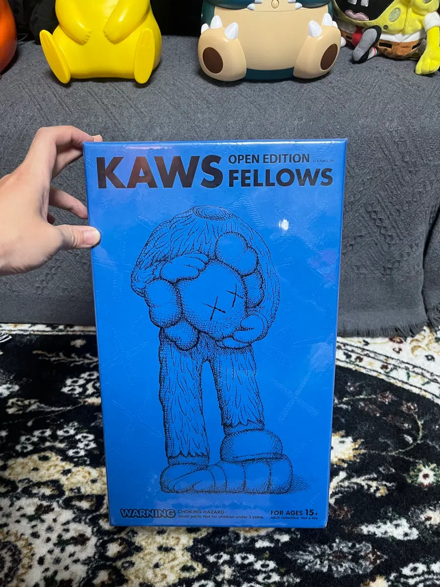 카우스 펠로우 피규어 블루 fellows