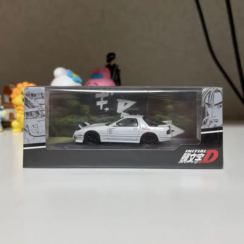 1:64 하비재팬 이니셜D 마쯔다 RX-7 FD3S 다이캐스트 (피규어 포함)