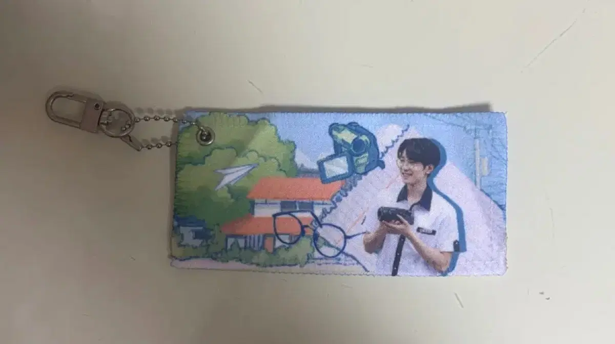 세븐틴 전원우 미니 슬로건 키링 양도
