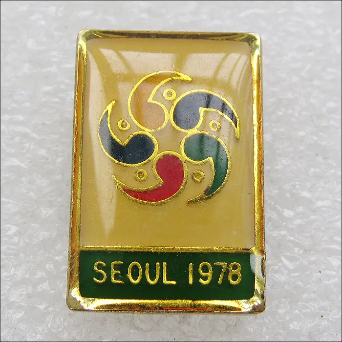 1978년 서울세계사격선수권대회 배지 (et3)