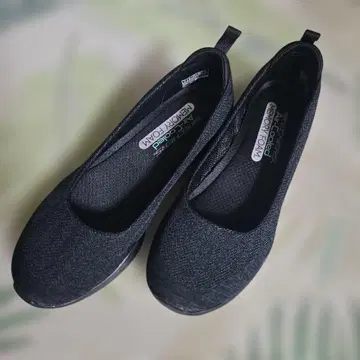 SKECHERS 플랫슈즈 블랙