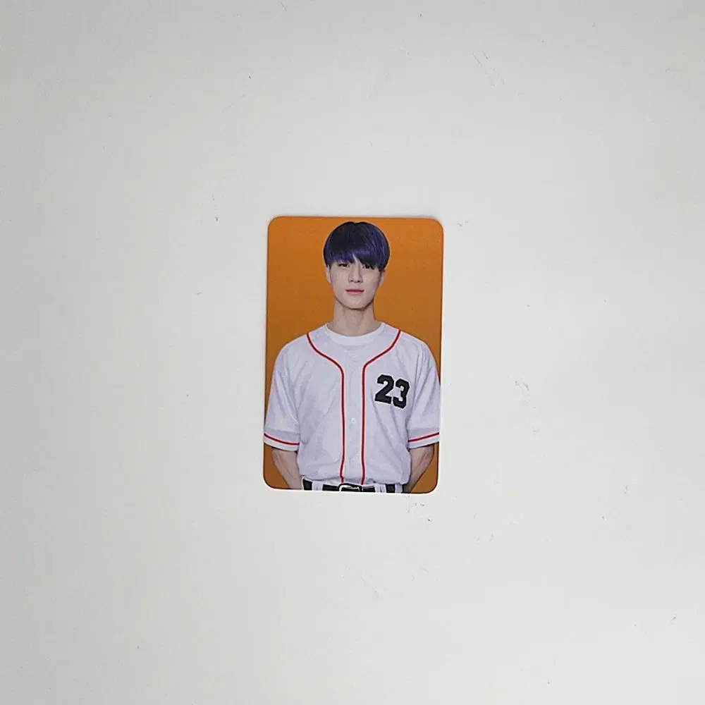 엔시티존 제노 쿠폰 카드 야구선수 버전 트레이딩카드 포토카드 NCT ZONE JENO COUPON CARD BASEBALL PLAYER ver. PHOTOCARD