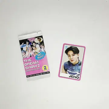 엔시티드림 제노 드림쇼 2 인 유어 드림 포토카드 2 NCT DREAM JENO
