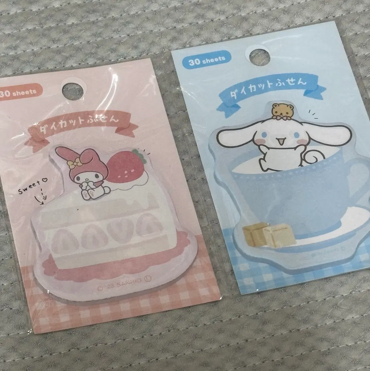 산리오 _ 마멜 & 시나모롤 메모지 2종