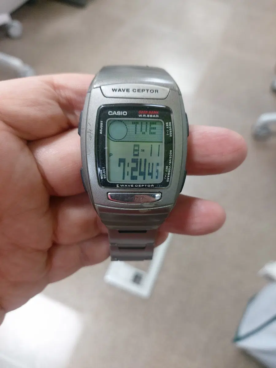 카시오 웨이브 셉터 남성용 시계