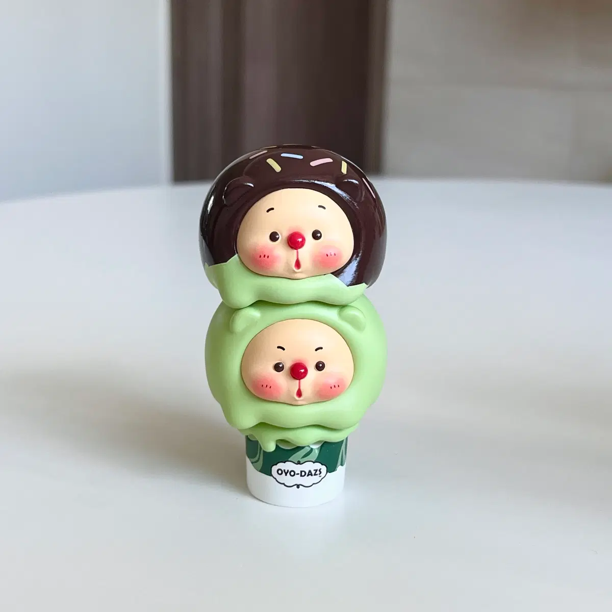 베이비쓰리 오요 아이스크림 _말차초코