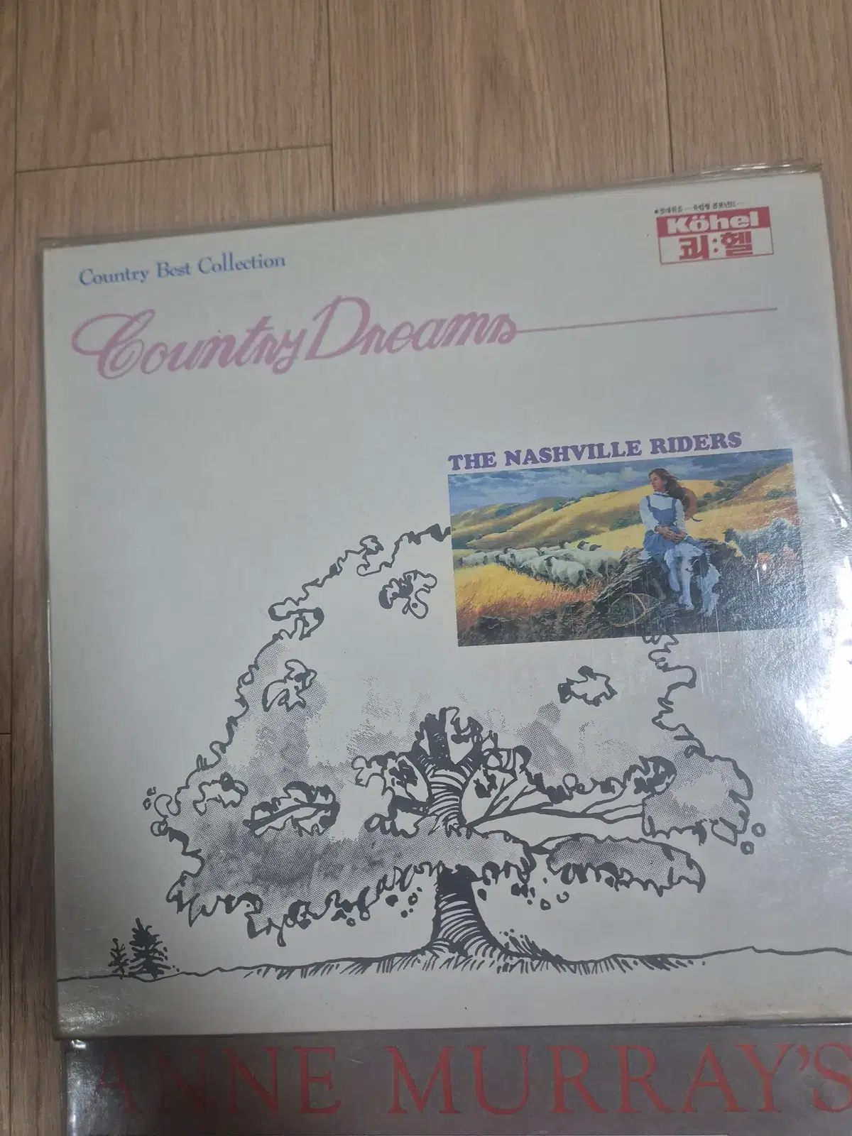 미개봉(비닐 안뜯음) The Nashville Riders 의 <Country Dreams (country Best Collection)> LP 판매합니다