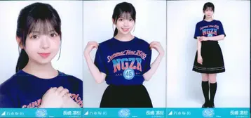 노기자카46 회장 한정판 브로마이드 나가시마 리오 한여름 전국 투어 2026 티셔츠 미야기 ver. 컴프
