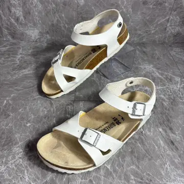 BIRKENSTOCK RIO 리오 빌코플로 여성용 샌들 화이트 39