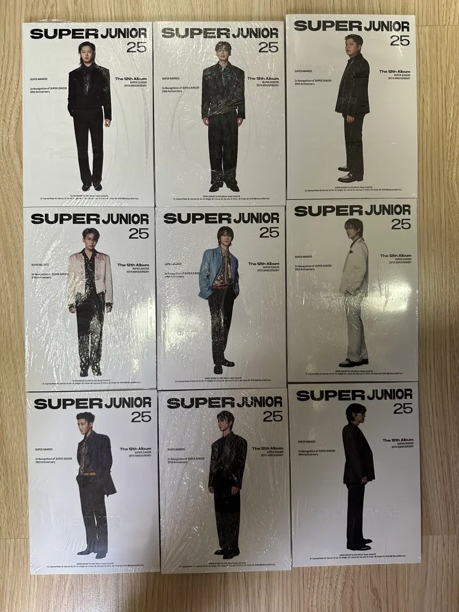 (미개봉)  슈퍼주니어 20주년 앨범