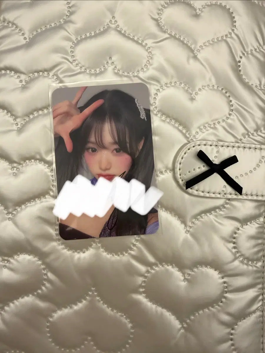 아이브 장원영 스위치 싸인 포카