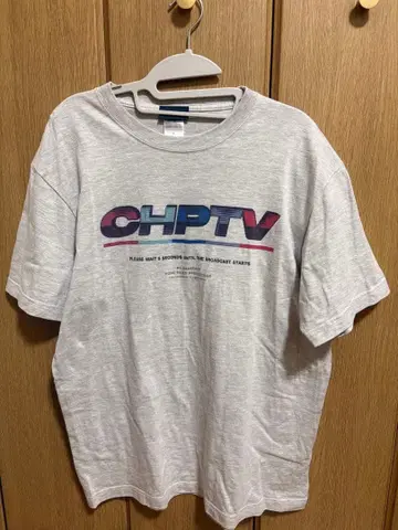 크리프하이프 CHPTV 로고T셔츠 그레이 L사이즈