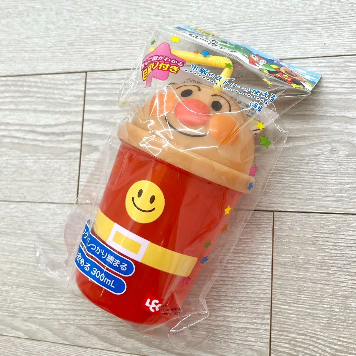 일본 호빵맨 빨대컵 300ml