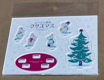 무민 밸리 파크 한정판 무민 계곡의 크리스마스 아크릴 스탠드 3