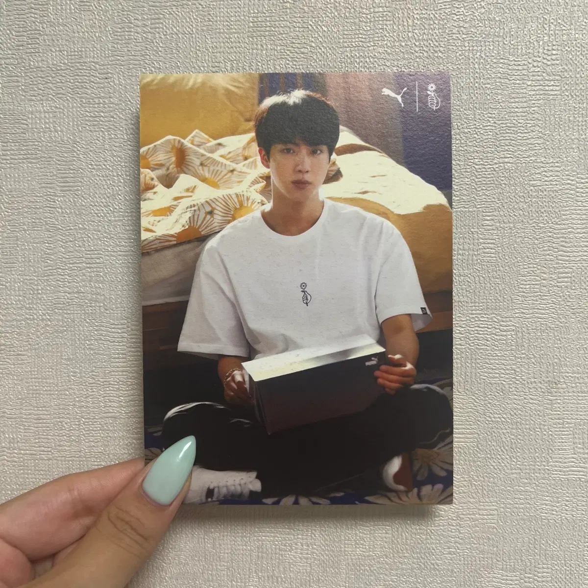 방탄소년단 BTS 푸마 PUMA 진 석진 엽서