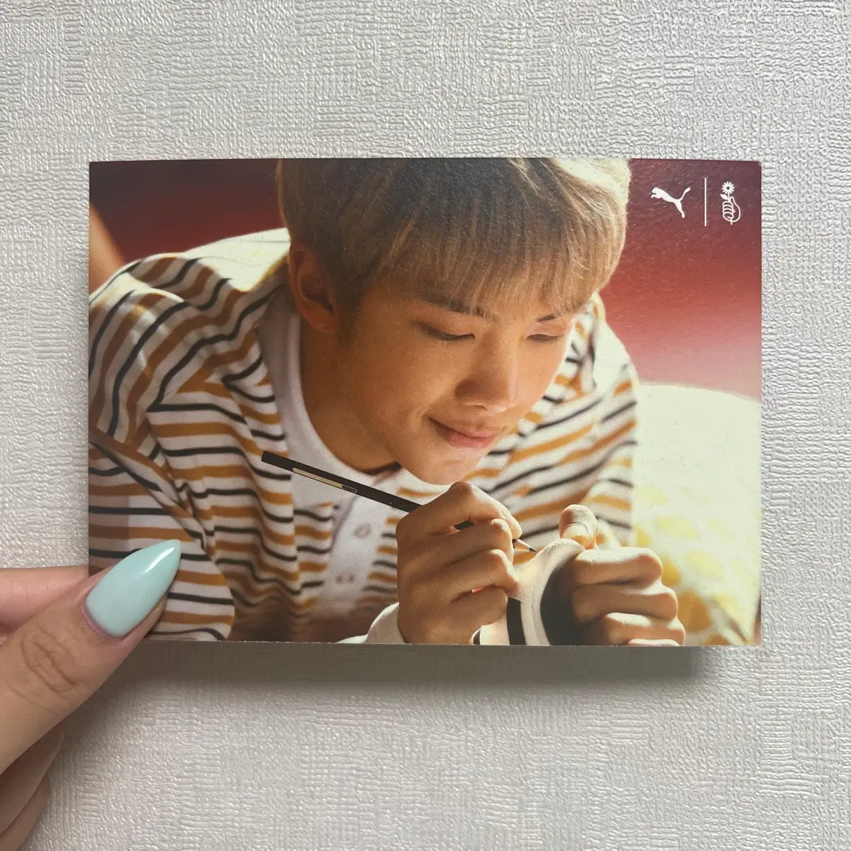 방탄소년단 BTS 푸마 PUMA RM 남준 엽서