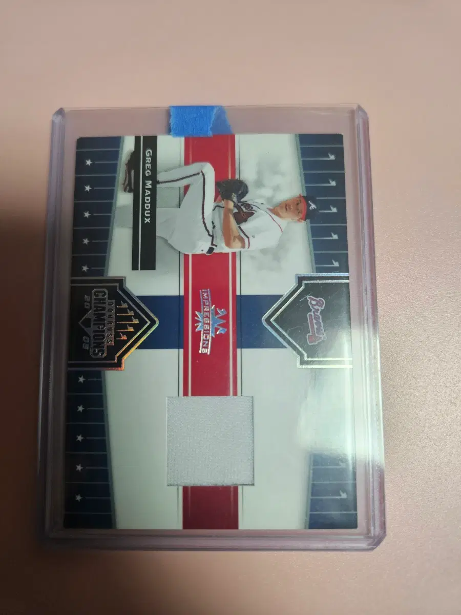 애틀란타 HOF)그렉 매덕스 2005 Donruss 저지 카드