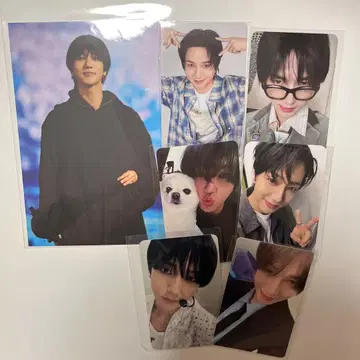 슈퍼주니어 예성 예서 트레이딩 카드 포스카