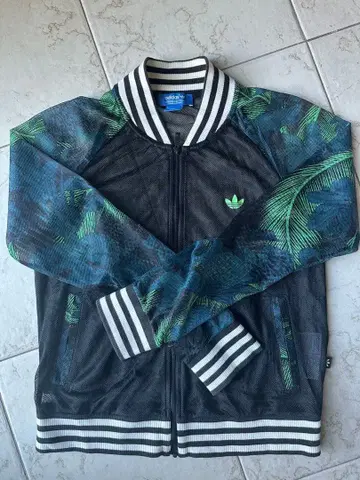 adidas 아디다스 오리지널 메쉬 블루종 트레포일