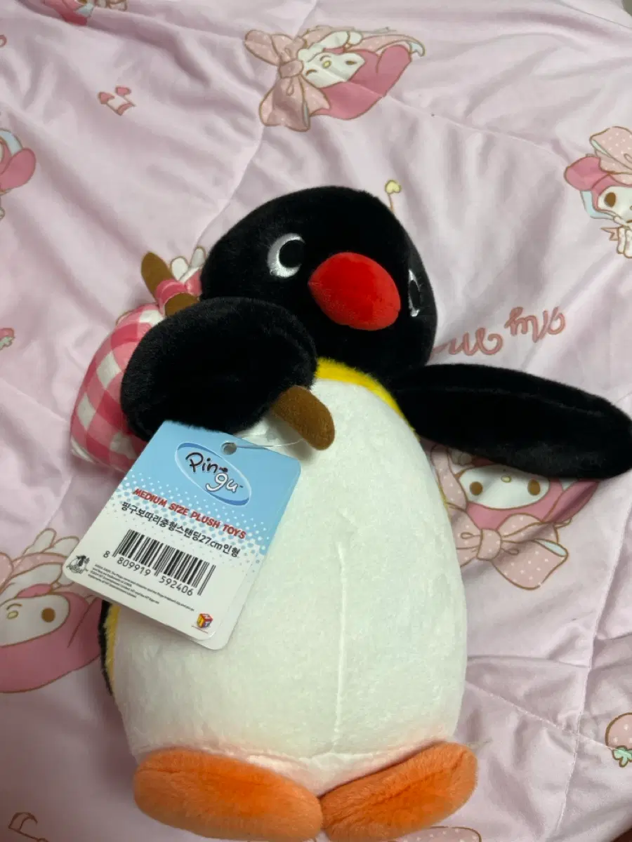 핑구보따리 인형