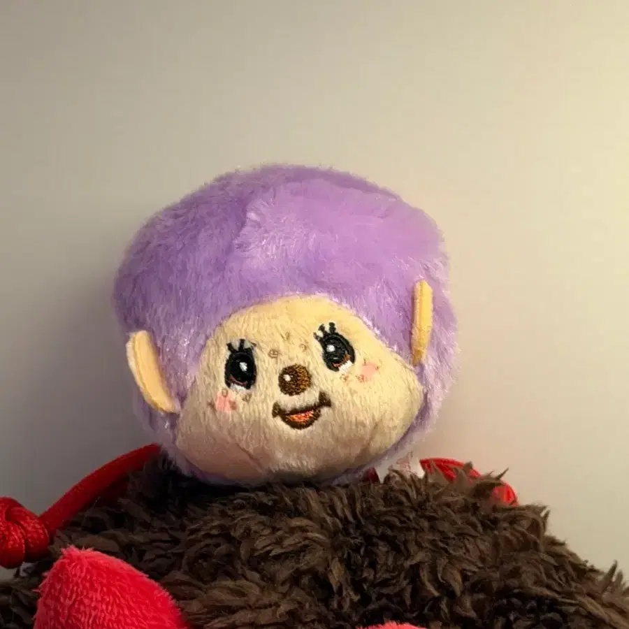 몬치치 페이스 마스코트 인형 키링